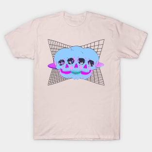 Vaporwave skulls T-Shirt